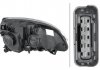 Фара левая (H1/H7, электрический, цвет вкладыша: серый) RENAULT CLIO II, THALIA I 01.04-05.09 HELLA BEHR 1DB 008 461-731 (фото 2)