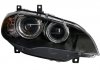 Фото автозапчастини фара правий (D1S/H8/LED, електр, з моторчиком, бі-ксенон; LED) BMW X5 (E70), X6 (E71, E72) 02.07-06.14 HELLA BEHR 1EL009 644-621 (фото 1)