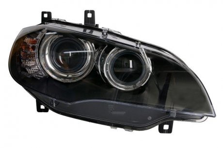 Фото автозапчастини фара правий (D1S/H8/LED, електр, з моторчиком, бі-ксенон; LED) BMW X5 (E70), X6 (E71, E72) 02.07-06.14 HELLA BEHR 1EL009 644-621