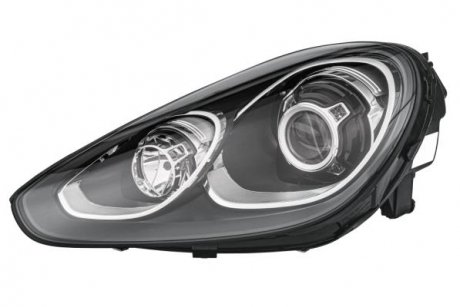 Фото автозапчасти фара левый (биксенон/LED, H7/LED, электрическая, с мотором) PORSCHE CAYENNE II 92A/958 10.14-09.17 HELLA BEHR 1EL011 745-571