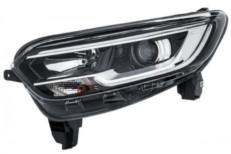 Фото автозапчасти фара левая (2*H7/LED, электро, с моторчиком, галоген, LED) RENAULT KADJAR 06.15- HELLA BEHR 1EL011 770-851 (фото 1)