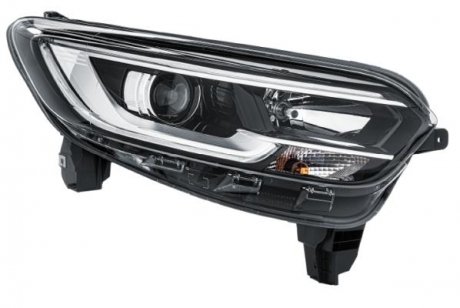 Фото автозапчастини фара права (2*H7/LED, електр, з моторчиком, галоген; LED) RENAULT KADJAR HELLA BEHR 1EL011 770-861