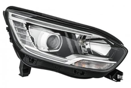 Фото автозапчастини фара права (2*H7/LED, електр, з моторчиком) RENAULT GRAND SCENIC IV, SCENIC IV RENAULT 12.16- HELLA BEHR 1EL012 293-421