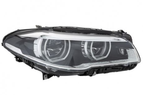 Налобный фонарь правый (светодиодный, светодиодный, электрический, с моторчиком) BMW 5 F10, F11 06.13-02.17 HELLA BEHR 1EX 011 072-921