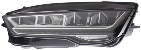 Фара левая (LED, автоматическая, с рассеиваемым светом, версия Matrix) AUDI A7 10.10- HELLA BEHR 1EX 011 869-411