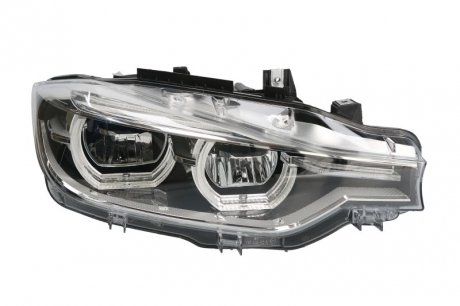 Фара права (світлодіодна, LED, з моторчиком) BMW 3 F30, F31, F80 05.15-03.19 HELLA BEHR 1EX012 102-921