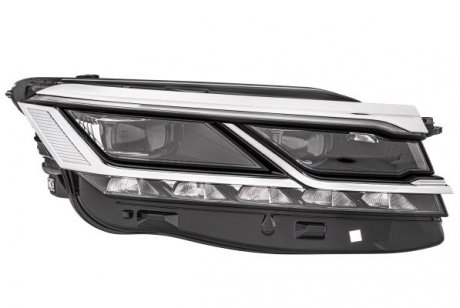 Рефлектор права (LED, LED, електричний, Matrix-LED, колір вставки: чорний) Volkswagen TOUAREG 03.18- HELLA BEHR 1EX013 143-281
