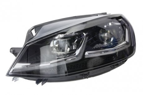 Фара левая (LED, электрический, с моторчиком, 6 функций освещения) Volkswagen GOLF ALLTRACK VII, GOLF VII 11.16- HELLA BEHR 1EX013 924-291
