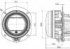 Фото автозапчасти универсальный налобный фонарь левая/правая (LED, 12/24В, ширина 96мм, высота 116мм, диаметр 90мм, глубина 54,6мм) HELLA BEHR 1F0 011 988-081 (фото 3)
