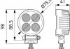 Фото автозапчастини робочий ліхтар HELLA BEHR 1G0357 111-002 (фото 4)