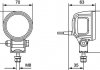 Фото автозапчасти фонарь рабочий (LED, 12В, 5,5Вт, количество светодиодов: 2, длина: 500мм, высота: 100мм, ширина: 70мм, глубина: 82мм) HELLA BEHR 1G0996 210-011 (фото 3)