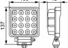 Фото автозапчасти робочий ліхтар HELLA BEHR 1GA357 106-022 (фото 3)