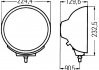 Фото автозапчасти фара противотуманная круглая H3 12V 224,4x233mm левый/правый HELLA BEHR 1N8 007 560-031 (фото 2)