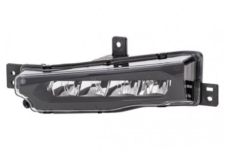 Передний противотуманный фонарь левый (светодиод, черная рамка) BMW X3 G01 10.17- HELLA BEHR 1NB012 810-051