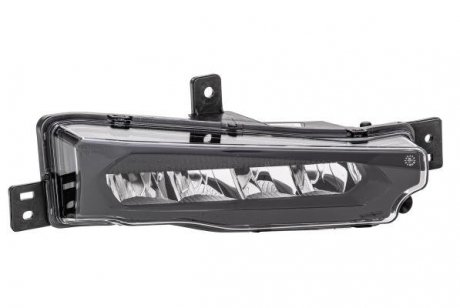 Передня протитуманна фара права (LED, чорна рамка) BMW X3 G01 10.17- HELLA BEHR 1NB012 810-061