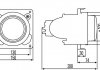 Фото автозапчастини протитуманна фара лівий/правий (H1) 24V NEOPLAN EUROLINER, STARLINER 09.96- HELLA BEHR 1NL007 834-017 (фото 2)