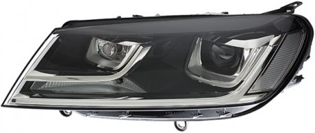 Фара права (D3S/LED, електр, з моторчиком, бі-ксенон; LED) Volkswagen TOUAREG HELLA BEHR 1ZT 011 937-521