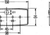 Фото автозапчасти фонарь габаритный передний 2-секционный P21W 12/24V левый с указателем поворота HELLA BEHR 2BE 003 184-051 (фото 2)