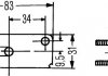 Фото автозапчасти фонарь подсветки номерного знака 12/24V HELLA BEHR 2KA 003 168-021 (фото 2)