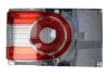 Ліхтар задній лівий (внутрішня частина, P21W, колір скла червоний/прозорий, з протитуманною фарою) Volkswagen SHARAN 7M 09.03-03.10 HELLA BEHR 2NE964 958-011 (фото 1)
