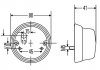 Фото автозапчастини лампа габаритна біла...... HELLA BEHR 2PF 001 259-631 (фото 2)