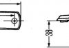 Фото автозапчастини ліхтар габаритний на дах DAF, MAN, NEOPLAN, SCANIA, STEYR 12/24V R10W білий лівий/правий HELLA BEHR 2PF001 647-031 (фото 2)