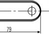 Фото автозапчасти фонарь габаритный диодный 79x26мм белый левый/правый HELLA BEHR 2PF 959 590-202 (фото 2)