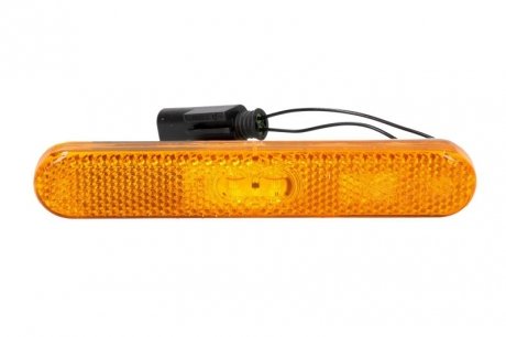 Ліхтар габаритний боковий 24V LED 23.4x134.9x9.5mm помаранчевий з кабелем L-195mm HELLA BEHR 2PS009 226-017