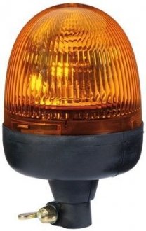 Сигнальная лампа (маяк) (желтая, 24В, галоген, H1, трубчатый патрон) HELLA BEHR 2RL009 506-011 (фото 1)