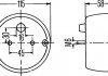 Ліхтар задній круглий d115mm 12V лівий/правий HELLA BEHR 2SD 001 679-001 (фото 2)
