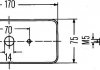 Фото автозапчастини ліхтар задній лівий (P21W/R10W, 12/24V, з покажчиком повороту, зі стоп-сигналом, габаритним світлом, без відбивача, без лампочки) HELLA BEHR 2SD 002 582-017 (фото 2)