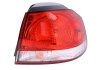 Ліхтар задній права (зовнішня частина, W16W/WY21W, колір скла білий/червоний) Volkswagen GOLF VI 10.08-11.13 2SD 009 922-101