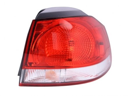 Ліхтар задній права (зовнішня частина, W16W/WY21W, колір скла білий/червоний) Volkswagen GOLF VI 10.08-11.13 HELLA BEHR 2SD 009 922-101 (фото 1)