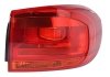 Ліхтар задній права (верхня частина/зовнішня частина, P21W, колір скла червоний/жовтий) Volkswagen TIGUAN I 05.11-07.16 HELLA BEHR 2SD 010 738-101 (фото 1)