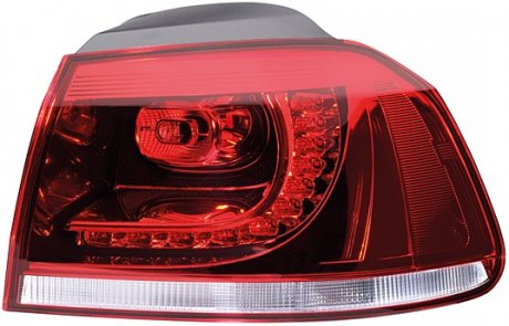 Фото автозапчасти задний фонарь правая (наружный, LED) Volkswagen GOLF VI кабриолет 03.11- HELLA BEHR 2SD 010 970-041 (фото 1)