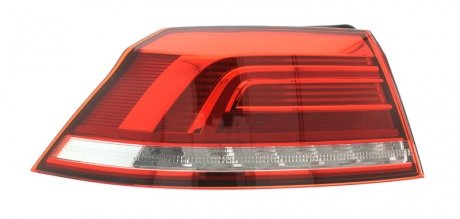 Задній ліхтар Лів (зовнішн, LED, колір повороту помаранчевий, колір скла червон) VW PASSAT B8 Седан 08.14- HELLA BEHR 2SD 011 881-051