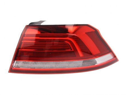 Задний фонарь правая (наружный, LED, цвет поворота оранжевый, цвет стекла красный) Volkswagen PASSAT B8 Седан 08.14- HELLA BEHR 2SD011 881-061