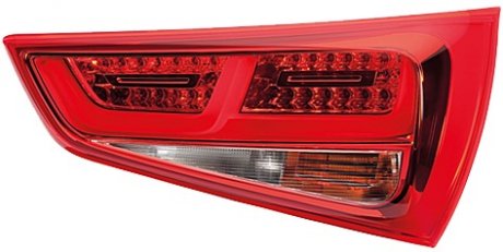 Задній ліхтар права (W16W, колір повороту помаранчевий, колір скла червон, світло протитуманних фар, світло заднього ходу) AUDI A1 8X 05.10-12.14 HELLA BEHR 2SK 010 437-101