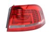 Задний фонарь правая (наружный, PY21W/W21W, цвет поворота белый, цвет стекла красный, свет заднего хода) Volkswagen PASSAT B7 Универсал 08.10-12.14 HELLA BEHR 2SK 010 746-041 (фото 1)