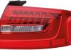 Задній ліхтар ліва (зовнішн, W16W, колір повороту білий, колір скла червон, світло заднього ходу) AUDI A4 B8 Седан 11.11-05.16 2SK 010 916-091