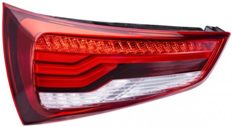 Задній ліхтар ліва (W16W, колір повороту білий, колір скла червон, світло протитуманних фар, світло заднього ходу) AUDI A1 8X 05.10-06.18 HELLA BEHR 2SK 011 735-051