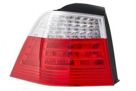 Задний фонарь левая (наруж, P21W, цвет поворота белый, цвет стекла красный) BMW 5 E60, E61 Универсал 07.03-02.07 HELLA BEHR 2VA 009 426-111