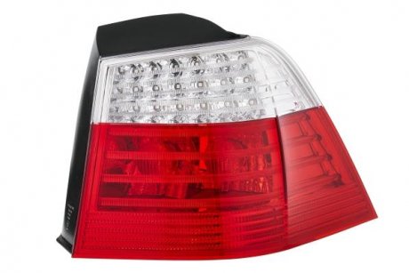 Задний фонарь правая (наружный, P21W, цвет поворота белый, цвет стекла красный) BMW 5 E60, E61 Универсал 07.03-02.07 HELLA BEHR 2VA 009 426-121