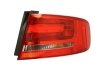 Ліхтар задній права (зовнішня частина, P21W, колір скла червоний) AUDI A4 B8 Sedan 11.07-10.11 HELLA BEHR 2VA 009 686-101 (фото 1)