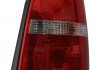 Фонарь задний правый (P21W/R5W, цвет указателя поворота белый, цвет стекла красный/прозрачный, с противотуманным светом, фонарь заднего хода) Volkswagen TOURAN I 02.03-12.06 2VP008 759-061