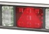 Задній ліхтар права Hybrid (LED/P21W, 24V, з покажчиком повороту, з протитуманним ліхтарем, ліхтарем заднього ходу, зі стоп-сигналом, габаритним світлом, трикутний відбивач, боковий габарит, роз'єм: 7PIN + 4x 2PIN) 2VP 340 961-041