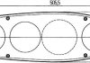 Фонарь задний правый CARALUNA II (P21/5W/P21W, 12В, с указателем поворота, с противотуманным светом, фонарем заднего хода, со стоп-сигналом, габаритным огнем, светоотражателем, боковым габаритным огнем) HELLA BEHR 2VP 341 419-121 (фото 2)