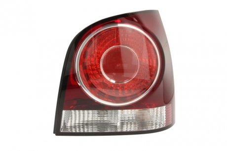 Фонарь задний правый (P21/4W/P21W/R5W, цвет стекла красный/прозрачный, фонарь заднего хода) Volkswagen POLO IV 9N3 Hatchback 04.05-11.09 HELLA BEHR 2VP 965 303-081
