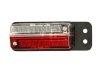 Ліхтар габаритний боковий біло-червоний 115x42x45mm 12/24V лівий/правий 2XS005 020-011
