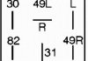 Реле поворота (12В) ALFA ROMEO 145, 146, 164, GTV; BMW 3(E36), 5(E34), 7(E32), 8(E31), Z3(E36); LANCIA KAPPA; SAAB 9000 09.84-10.05 HELLA BEHR 4DB 006 716-041 (фото 3)